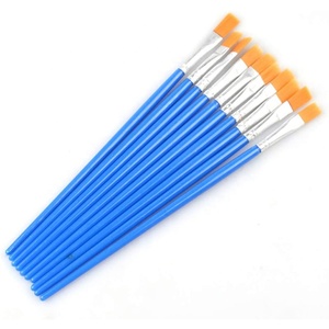 Set di 1 Pennello Dettagliato per Bambini con Setole in Nylon, Pennello Piatto Piccolo per Pittura Artistica per Bambini, Kit in Bulk con Manico in Plastica - Product Image 3