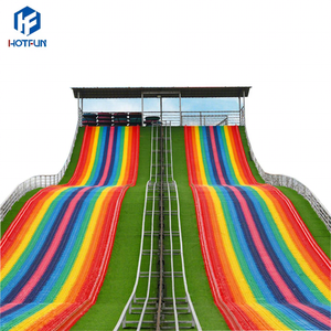 Tobogán Arcoíris para Parques <span class=keywords><strong>de</strong></span> <span class=keywords><strong>Atracciones</strong></span>, Juegos Mecánicos, Tobogán Seco Comercial para Niños, Equipo <span class=keywords><strong>de</strong></span> Juegos al Aire Libre, Tobogán Arcoíris en Venta - Product Image 1