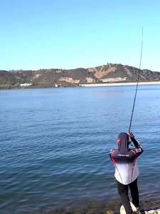 Caña de Pescar Telescópica de Fibra de Vidrio con Mango Compuesto para Pesca de Carpa en Agua Dulce - Uso Duradero en Lagos y Arroyos - Product Image 6