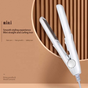 Équipement de beauté Technologie de chauffage PTC Soins personnels Tondeuses à cheveux humains Bigoudi Fers à friser Mini fer à lisser - Product Image 4