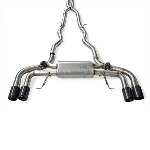 Système d'échappement Catback intelligent à valves pour <span class=keywords><strong>BMW</strong></span> M850/850i 4.4T (G14/G15/G16) 2018-2025, double sortie quadruple ronde - Product Image 1