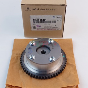 24350-2E001   Engrenage d'arbre à cames CVVT d'origine H-yundai K-ia 24350 2E001 OEM 243502E001 - Product Image 1