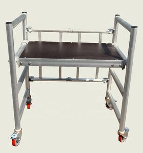 Mini <span class=keywords><strong>échafaudage</strong></span>s portables en aluminium 2022, usage domestique, petits <span class=keywords><strong>échafaudage</strong></span>s en Alu, roues roulantes mobiles, <span class=keywords><strong>échafaudage</strong></span>s pliables - Product Image 4