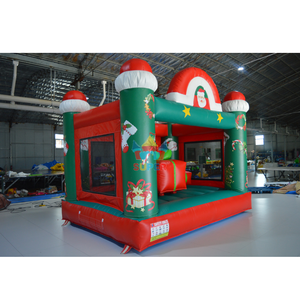 Castillo Inflable Comercial SuperCastle de PVC Personalizado, Decoración Navideña, Artículos para Fiestas Infantiles, <span class=keywords><strong>Alquiler</strong></span> para Eventos - Product Image 5