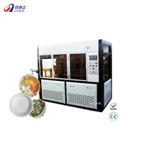 Ruian Fabriek Fastfood Doos Vormmachine Met Curlingf Of Maaltijddoos Fruitbakmachine