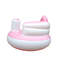 Chaise gonflable pour bébé EN71PVC, chaise gonflable pour repas avec dossier, jouets pour bébé