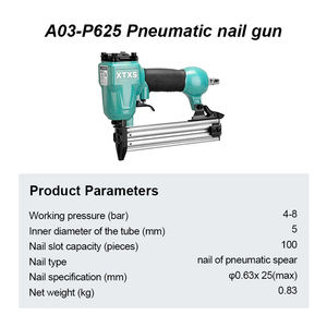Engrapadora Neumática de Alta Resistencia XTXS, 2 Pulgadas de Longitud de Grapa, Herramienta de Fijación Industrial <span class=keywords><strong>para</strong></span> Trabajos en Madera, Muebles, Tapicería y Decoración - Product Image 2