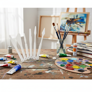 Peiyong Ensemble de 6 couteaux à palette en plastique pour la peinture et les outils d'art Fabriqué en Chine - Product Image 2