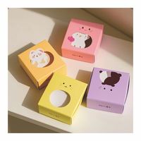 Profession elle benutzer definierte holo graphische Snacks Klare Karton Hologramm Zigaretten Box für Lippenstift und Kosmetik behälter