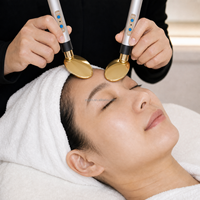 Appareil de beauté micro-courant 2026 pour lifting du visage, équipement de soin de la peau par vibration pour salon, machine de mésothérapie