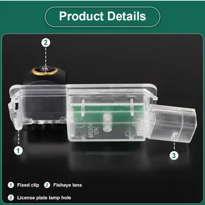 AHD 1920x1080P ojo de pez vehículo cámara de visión trasera de respaldo inverso para VW Golf Passat Seat Lbiza MK3/MK4/MK5 <span class=keywords><strong>Toledo</strong></span> Altea XL Leon - Product Image 2