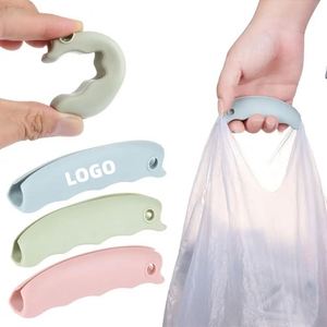 Agarraderas de Silicona para Bolsas de Compras con Logotipo Personalizado, 3.54 Pulgadas, con Cojín Suave, Antideslizantes, con Orificio para Colgar - Product Image 1
