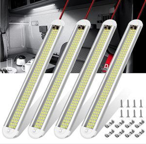 Barre lumineuse intérieure LED 12 V 120LED 1500LM 8W DC 12 Volt LED Strip Lights ON/OFF pour voitures RVs Vans Camions Camion Camper - Product Image 1