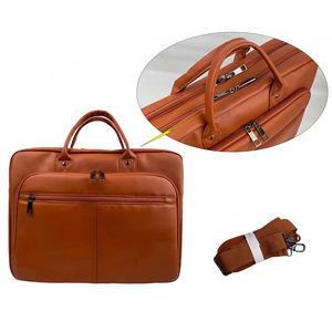 Valise Trolley Personnalisée en Cuir Mans Bagages Compagnie Aérienne d'Embarquement Voyage Sac à Bagages Ensemble Porte-Documents - Product Image 4