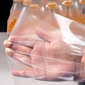 厂家直销大卷包装热缩膜吹塑聚乙烯啤酒瓶包装热缩膜 - Product Image 5