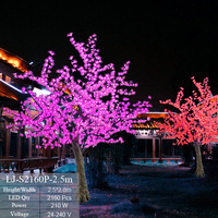 Rosa/lila LED-Kirschblüten bäume Künstliche Außen leuchten Bäume