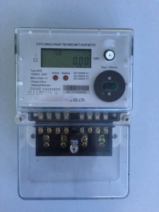Duy nhất giai đoạn ba dây ngắn thiết bị đầu cuối Bìa Nam Mỹ Watt giờ meter/năng lượng meter/kWh Meter - Product Image 5