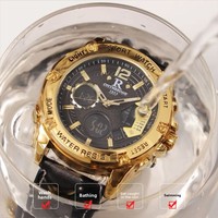 Jam Tangan Kuarsa 46Mm untuk Pria Jam Tangan Mewah Modis Baja Tahan Karat Paduan 3bar Tahan Air Kristal Safir Penunjuk Montre Homme