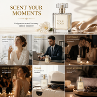 Parfums Personnalisés LUFU – Marque Originale – Parfum Réversible Paris Fleurs pour Femme – Frais et Fruité – Longue Durée – Doux – Vente en Gros
