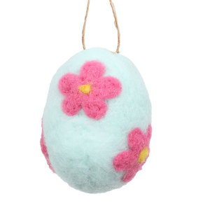 Huevos <span class=keywords><strong>de</strong></span> Pascua <span class=keywords><strong>de</strong></span> Fieltro <span class=keywords><strong>de</strong></span> Lana Artificial al por Mayor, Decoración Artesanal Hecha a Mano, Adornos Coloridos <span class=keywords><strong>de</strong></span> Pascua - Product Image 6