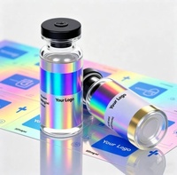 Papier adhésif personnalisé, laser holographique, résistant à l'huile, anti-contrefaçon, imperméable, résistant aux UV, adhésif longue durée, pharmaceutique