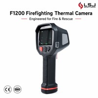 Caméra thermique pour pompiers F1200 TIC 1200 ° Caméra thermique portable Wi-Fi IP67 haute température 384x288 640x512 60fps pour le suivi froid/chaud et les opérations de sauvetage incendie