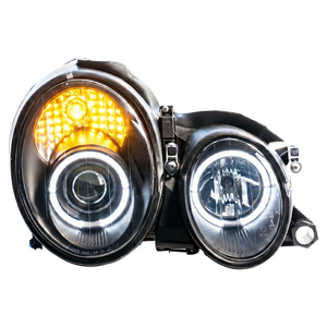 Faro per Mercedes-Benz W208 CLK Modificato con Doppia Lente LED, Luci di Marcia Intelligenti, Luci Abbaglianti e Anabbaglianti - Product Image 4