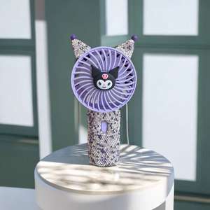 Haute qualité nouveau diamant Mini ventilateur de cils portatif USB ventilateur de climatisation Rechargeable pour outil d'extension de cils - Product Image 5