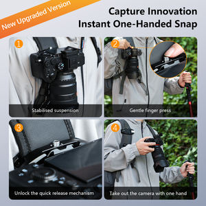 Support de fixation élégant pour sac à dos, fixation à levier sans effort pour GoPro - Product Image 2
