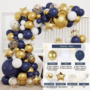 ชุดอาร์ชลู<span class=keywords><strong>ก</strong></span>โป่งสีฟ้าอมเทา 108 ชิ้น แบบสองชั้น สีชมพูอ่อน พร้อมลูกโป่งสี<span class=keywords><strong>ข</strong></span>าวมุก สำหรับตกแต่งงานวันเกิดและงานเลี้ยงฉลองทารกแร<span class=keywords><strong>ก</strong></span>เกิด เป็นมิตร<span class=keywords><strong>ก</strong></span>ับสิ่งแวดล้อม - Product Image 3