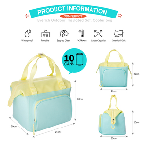 <span class=keywords><strong>Sac</strong></span> isotherme pour déjeuner Everich Custom Design 10L, imperméable et réutilisable, pour femmes, pour le bureau et les activités de plein air - Product Image 3