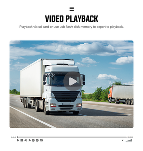 Grabadora de Video DVR HD 1080P para Camiones de Primera Categoría, Grabadora de Video Móvil para Automóviles H265 con Tarjeta SD, MDVR de 4 Canales para Autobús - Product Image 3