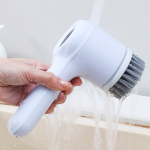 Spin Scrubber With Silent Motor Automatic Rotating Portable Handheld <b>Scrub</b> Cleaning Brush ME24050503 <b>Hand</b> Scrubber - Product Image 2