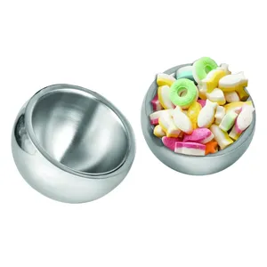 Ciotola per caramelle in acciaio inossidabile, merchandising personalizzato - Product Image 1