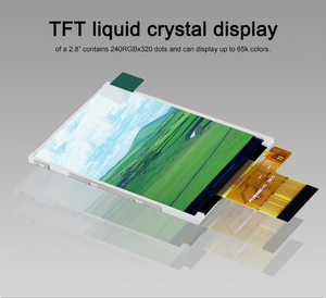 Polcd 2.8 ''inç 240*320 Tft renkli ekran ST7789V Ic MCU 16bit arayüzü FPC 40Pin Lcd ekran - Product Image 2