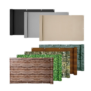 Topseller Schiefer-Sichtschutzwand mit Doppeldruck, 450g/m², 0,75m x 6m, PVC Balkonverkleidung als Sichtschutz für Balkondekoration - Product Image 6