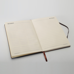 Muestra gratis del fabricante OEM A5 Soft Pu cuero forrado papel diario cuaderno diario PU cuero diario cuaderno - Product Image 3