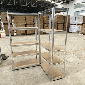 Free Standing 5 Layer Steel Boltless Warehouse Shelving Racks Corrosion Anti-Rust Storage Carton <b>Shelf</b> - Product Image 4