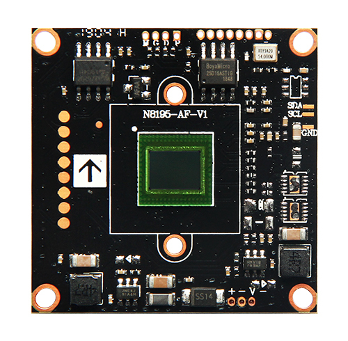 HS 8MP 4K Camera PCB Board OV12895+NVP2481H Auto Focus & Motorized Zoom Lenses 3DNR Customized Camera Module