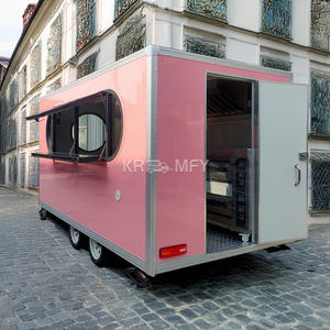 Camion de cuisine mobile de rue populaire américain 2025, chariot rapide pour crêpes, avec équipement de cuisine mobile pour en-cas - Product Image 4