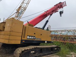 Más barato construcción grúa sobre orugas 2020 año usado Sany 50 TON 55 TON 60 TON SCC550A Mini grúa sobre orugas para la venta - Product Image 3
