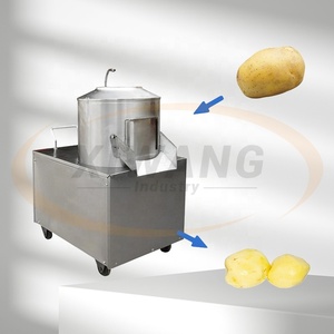 Machine à éplucher les pommes de terre électrique automatique commerciale avec une puissance de 380/220V et 1,5KW pour éplucher les fruits et légumes - Product Image 2