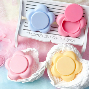 Hot Selling Creative Flower Pink Makeup Palette Box Eyeshadow Blush <b>Compact</b> <b>Powder</b> Container Universal Cosmetic Packaging - Product Image 2