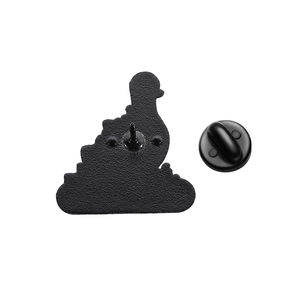 SCI FI เข็มกลัดเคลือบรูปเป็ดที่สร้างความโกลาหลให้กับเมืองเข็มกลัดโลหะมีปกกระเป๋าใส่เครื่องประดับเป็นของขวัญสำหรับเพื่อน - Product Image 5