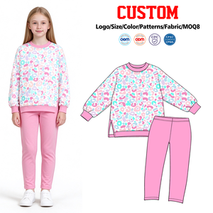Pantalones Leggings Deportivos de Leopardo para Niñas Pequeñas, Estilo Tenis, de la Boutique Trendyism, Venta al por Mayor, Ropa Deportiva de Yoga para Hermanas - Product Image 1