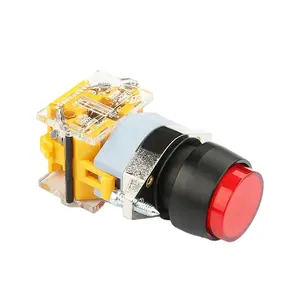 Factory price top quality 22mm momentary no nc pushbutton switch