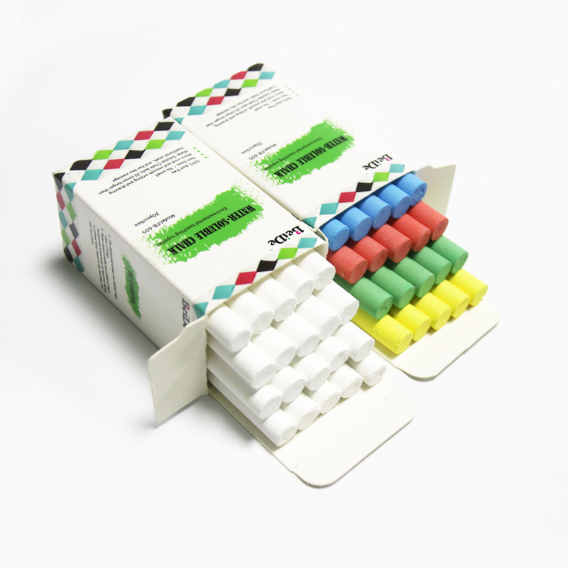 Round Shape 12 Bright Color Chalk