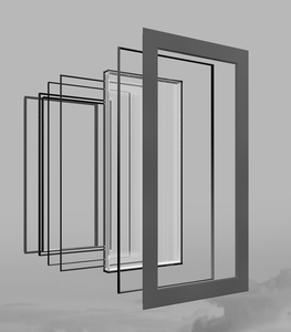 Deioux Aluminum Casement Windows Tempered Insulated Glass <b>Sliding</b> Window Door System Window - Product Image 1