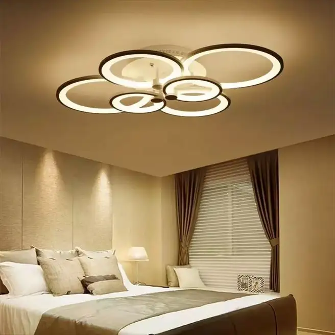 लाइट लक्जरी नॉर्डरिक पोस्ट-आधुनिक होटल फैशन वातावरण बेडरूम डाइनिंग रूम क्रिस्टल चेंडेलियर इस्टनबुल