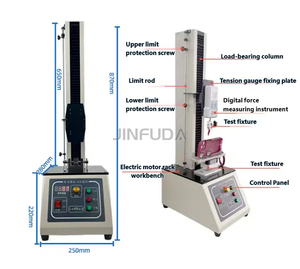 Fabrikant Goedkope Stof Kunststof Polymeer Trekproefmachine Universele 1KN Compressie Trekproefmachine Prijs - Product Image 6